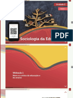 Webaula_Sociologia Da Educação I Unid 2