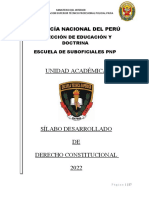 Syllabus Derecho Constitucional 2022-Ii-Daca