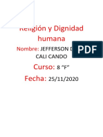 Religión y Dignidad Humana