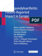 Axial Spondyloarthritis: Patient-Reported Impact in Europe