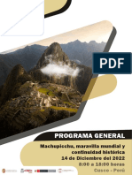 Plan generalFOROMachupicchu