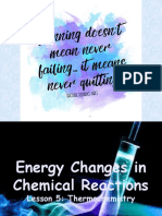 Energy Changes