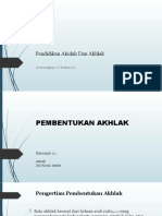 Pembentukan Akhlaq