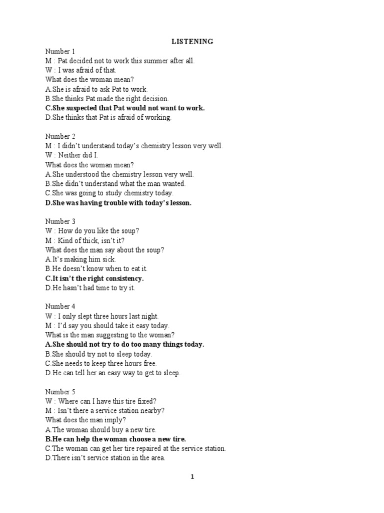 Toefl Listening 2 Pdf Gold Hypothermia