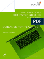 Eduqas GCSE Computer Science Guidance For Teaching