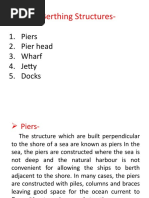 Jetty Structures and Design Principles | PDF | Wharf | Shipping
