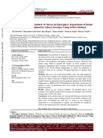 Estimating No of Required Nurses in Emergency Department