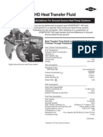 DOWFROST HD Heat Transfer Fluid: Example Design Calculations For Ground Source Heat Pump Systems