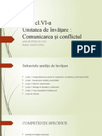 EPS Cl.6 Lecția Comunicarea Și Ascultarea Activă