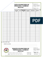 Acf-03 Registro de Monitoreo de Temperatura y Humedad Relativa