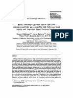 Basic Fibroblast Growth Factor (BFGF) Immunoreactivity As A Possible Link Between Head Injury and Impaired Bone Fracture Healing