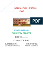 12th Chemistry Project PDF