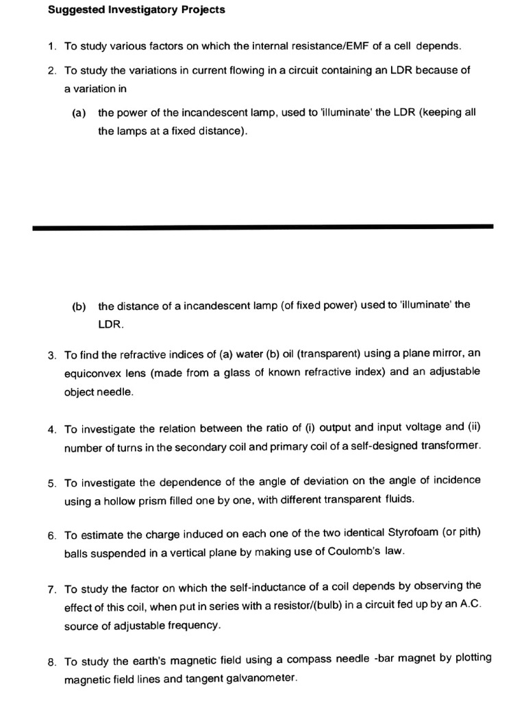 Project For Class 12 | PDF