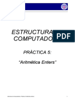 Práctica 5. - EC - AritméticaEnteros