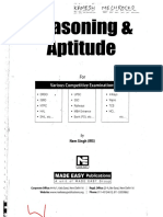 Made Easy Aptitude and Reasoning GateExam