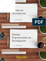 Diseños de Investigación