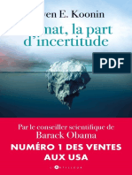 Climat, La Part d'Incertitude (French Edit - Steven Koonin