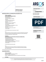 Patologia Cirúrgica Relatório De: Microscopia E Parecer Diagnóstico