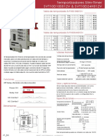 Temporizador Slim-Timer SVT10D10S012V y SVT10D24H012V