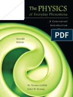 Physics of Everyday Phenomena Chapter 1 2 2020
