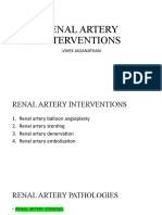Renal Artery Interventions