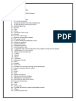 Anatomy Assessment 4 Key