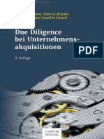 Due Diligence Bei Unternehmens-Akquisitionen