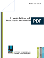 Dynastic Politics in Punjab Fact Myths Implications