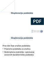 Eksploracija Podataka