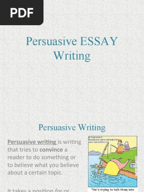 Persuasive Writing