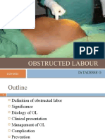 10.obstructive Labour