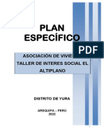 Plan Especifico Altiplano