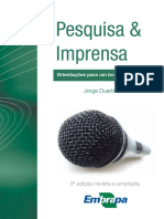 Pesquisa Imprensa 3a Ed 2016