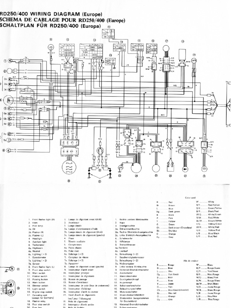 Shema Electrique 400 RD PDF — free download
