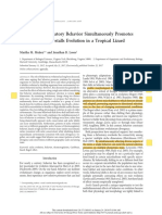 3) The Assigned Paper by Munoz and Losos 2018, With My Professor Comments and Questions.