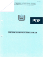 Control de Calidad de Materiales