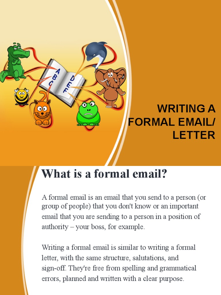 Guide to Writing Formal Emails | PDF | Ellipsis | Linguistics