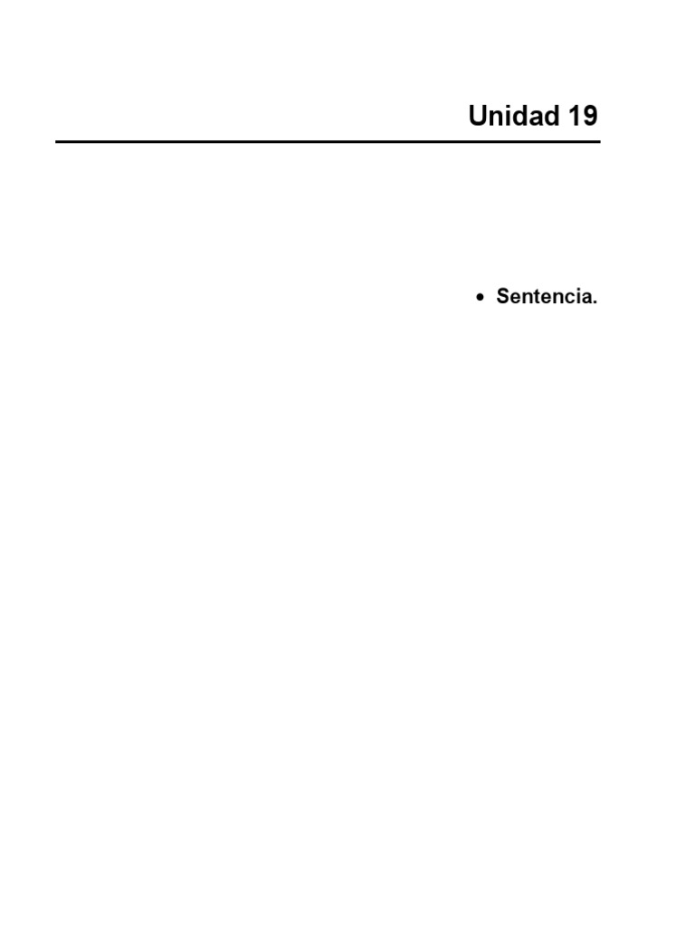 Unidad - 19 Tipos de Sentencia en El Juicio de Amparo | PDF | Sentencia