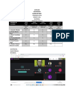 Lista asistencia criminalística II