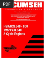 Download Tecumseh HSK-HXL TVS-TVXL Engines Service Information by Bill Roberts SN61789696 doc pdf