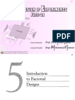 Chapter No. 05, 06 Introduction to Factorial Designs, The 2k Factorial Design [Book]