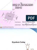 Chapter No. 08 Hypothesis Testing (Presentation)