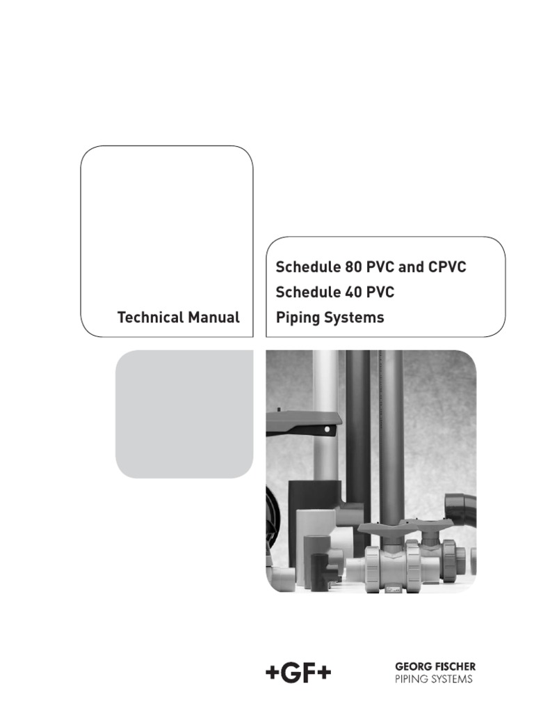 Manual Tecnico de Tuberias de PVC y CPVC-GF | PDF