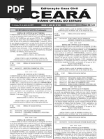 HOMOLOGAÇÃO DO CONCURSO PÚBLICO DE CROATÁ