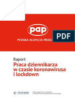 Praca Dziennikarza W Czasie Koronawirusa I Lockdownu