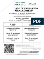 Certificado Vacunación Covid