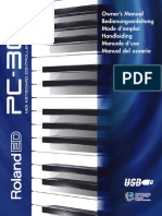 Roland PC 300 Manual