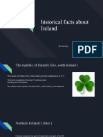 Historical facts about Ireland