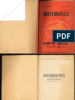 11 - Geometrie Analitică (1985)
