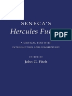 Cornell Seneca's Hercules Furens-A Critical Text With Introduction and Commentary Mar 1987